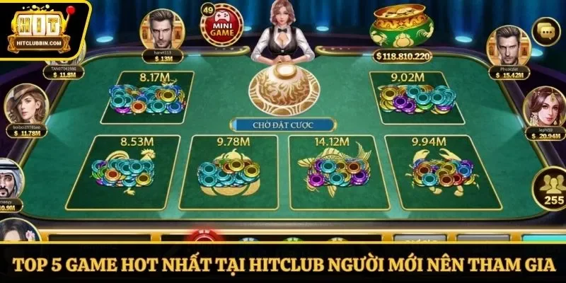 Top 5 game hot nhất tại Hitclub
